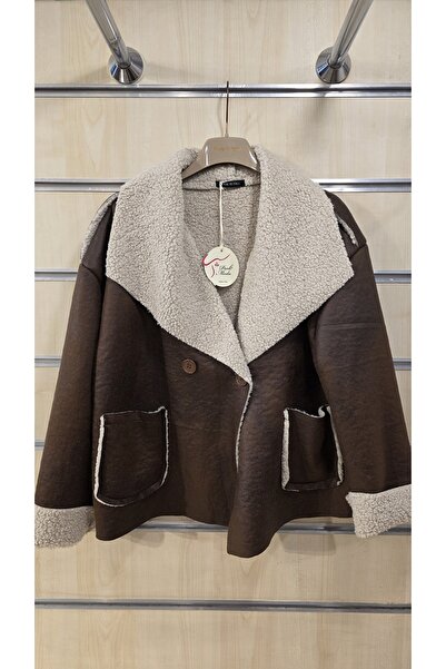 Park Moda Μπουφάν Nubuck με απλό σχέδιο