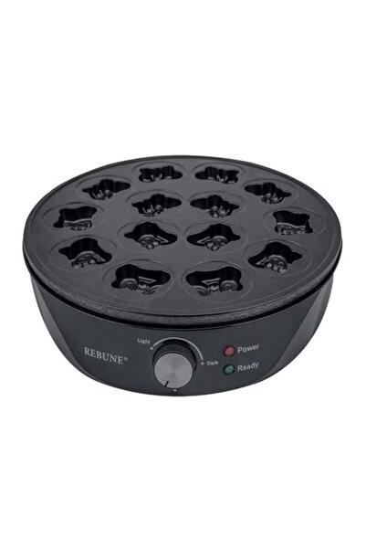 rebune Electric Butterfly Pancake Maker 1200W 1200.0 W Re-5-062 Black
