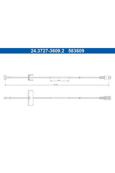 Ate Cablu Frana De Parcare Renault Trafic 3 Bus/Trafic 3 Caroserie/Trafic 3 P...