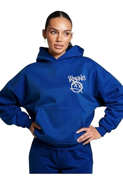 ArtYus Hanorac unisex cu fața umană colorată personalizată B cu imprimeu Cott...