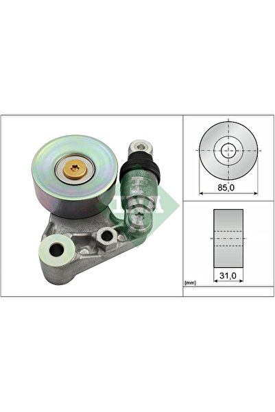 FAG Обтегач на ангренажен ремък Nissan Navara/Patrol Gr 5/Terrano 2