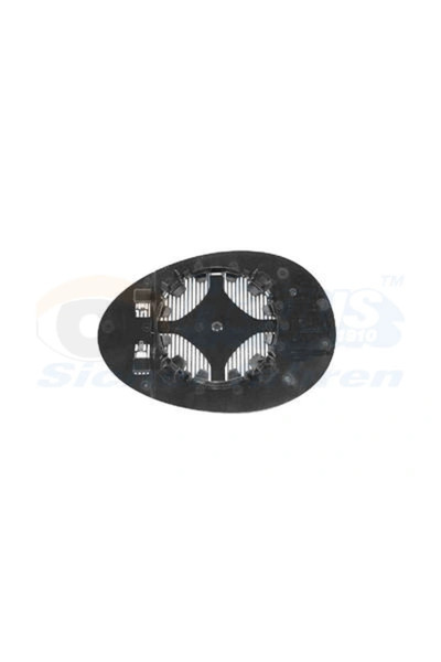 VAN WEZEL Sticla Oglinda Oglinda Retrovizoare Exterioara Dreapta Mini Mini