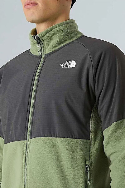 THE NORTH FACE Men's Polar Sweatshirt Glacier Heavyweight Full Zip Nf0A89Jgdkı1