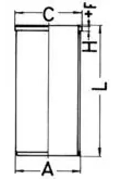 Kolbenschmidt Camasa Cilindru Agrale 6-Series/Armored/Furgovan Caroserie Chev...