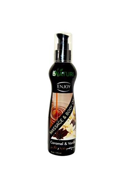 Enjoy Nature Massage And Body Oil - Vanilla And Caramel 175ml