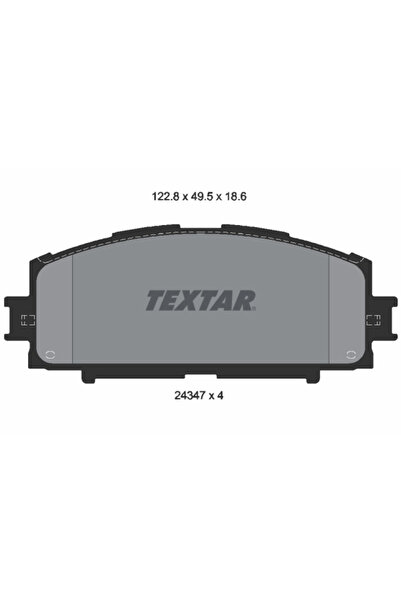TEXTAR Set Placute Frana Frana Disc Great Wall C30/Tengyi C10 Toyota Corolla ...