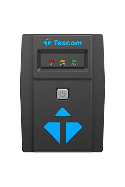 TESCOM LEO 600VA 5/10 dk (1x12V 7AH Akü) Line Interactive UPS