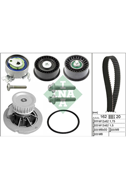 FAG Set Pompa Apa + Curea Dintata Chevrolet Chevy/Corsa Holden Barina