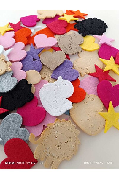 Forester Toys Karışık figürler Keçe 50 Adet