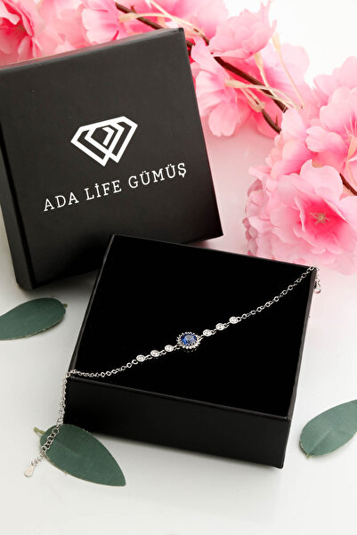 ADA LİFE GÜMÜŞ 925 Ayar Gümüş Sıralı Bileklik Kadın (ÖZEL KUTULU)