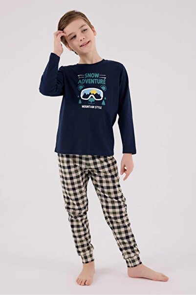 Arnetta 100% бавовняний велосипедний комір, довгі рукави, піжама для хлопчиків