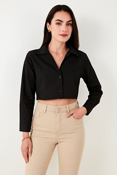 HAKKE Minimalist Basic Long Sleeve Women's Shirt