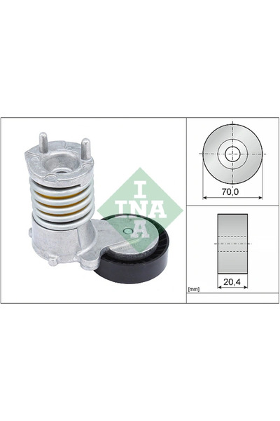 FAG Intinzator Curea Curea Distributie Ford Focus 2/Kuga 1 Ford Australia Focus