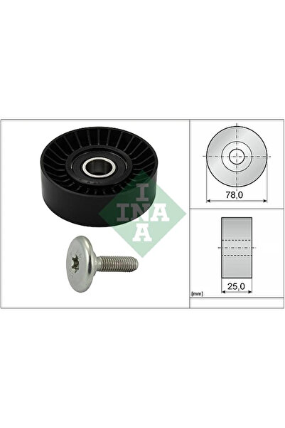 FAG Rola Ghidare/Conducere Curea Transmisie Citroen C5 1/C8/Evasion Microbus ...
