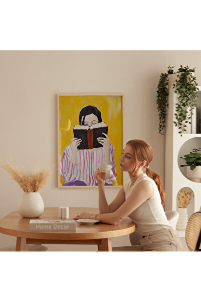 Tuba Decor Tablo dintr-o singură bucată cu rame din lemn pentru sufragerie, sufragerie, bucătărie