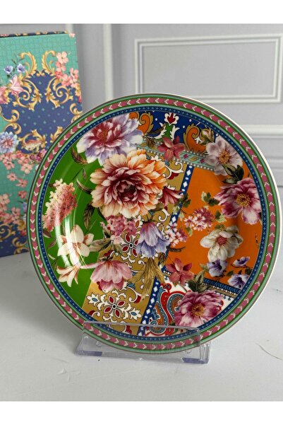 ROSSEV Floral Pasta Plate Set of 6