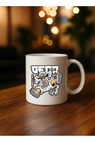BSE Deluxe Anime Mug | Luffy Gear 5 Coffee and Tea Mug ☕🔥 | Gift for One Pie...