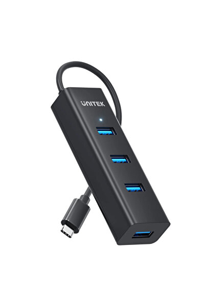 Unitek محول من نوع C إلى 4 منافذ USB 3.0 + نوع C (Y-3089Z)