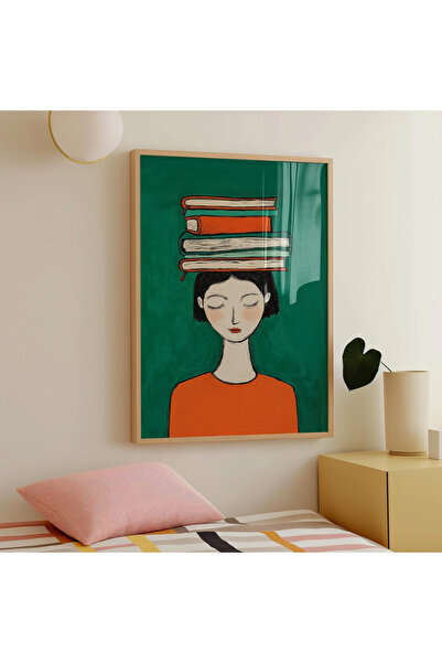 Tuba Decor Tablo dintr-o singură bucată cu rame din lemn pentru sufragerie, s...