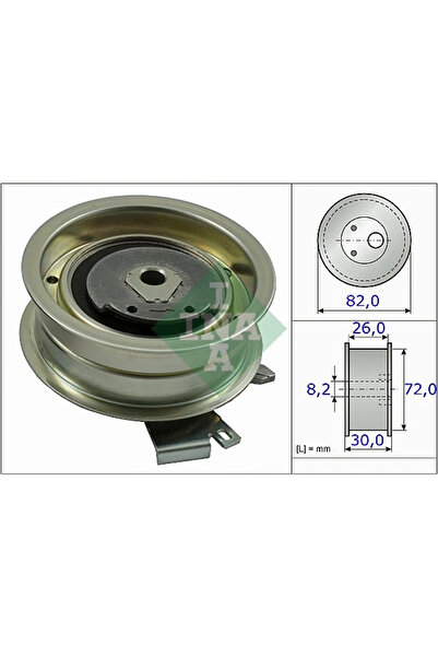FAG Rola Intinzator Curea Distributie Audi A3/A4 B5 Seat Alhambra/Leon/Toledo 2