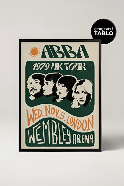 House Gorgeous Εικόνα Νο:1 με ρετρό πλαίσιο σχεδιασμένη για συναυλίες της Abba