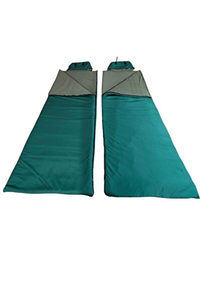 Med Online Double 2-Person Combine and Detachable Sleeping Bag (-25) Micro Water Repellent Different Colors (2.15×1.50 m)
