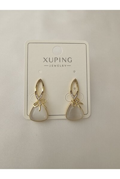 Zivazer Store kadın çelik kararmaz xuping mineli küpe