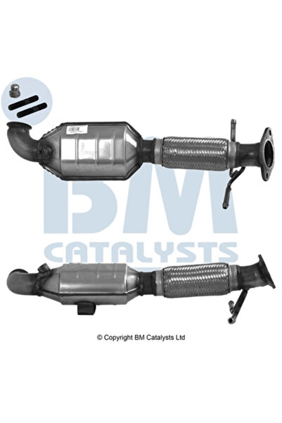 BM CATALYSTS Catalizator Ford C-Max/Focus 2/Galaxy 2 Volvo C30/C70 2/S40 2