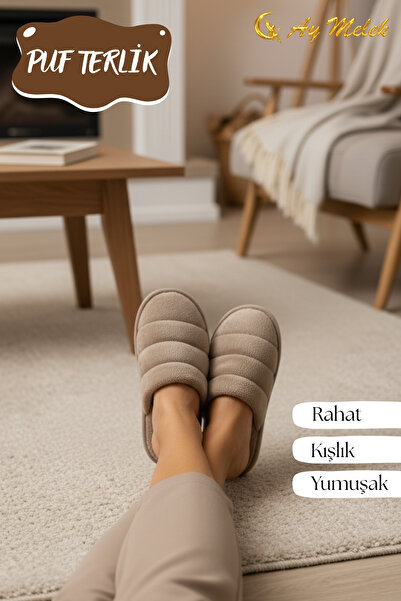 AYMELEK Γυναικείες βελούδινες παντόφλες εσωτερικού χώρου με απαλή υφή, αντιολισθητική σόλα, άνετες και ζεστές παντόφλες