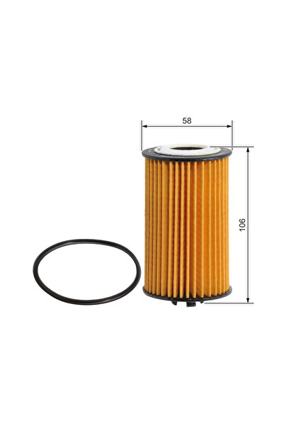 Bosch Filtru Ulei F026407006 Alfa Romeo 159/159 Sportwagon Chevrolet Astra Li...