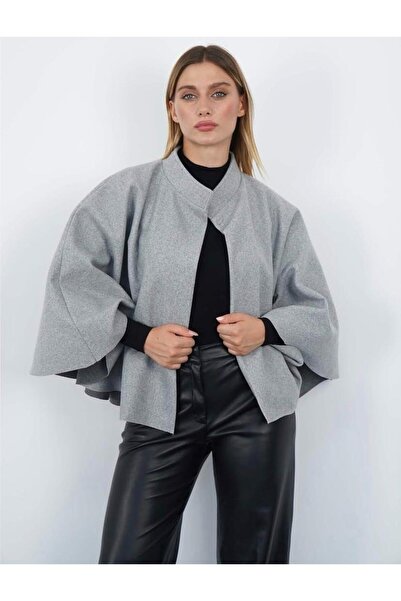 Enter Women's Belted Stitched Poncho