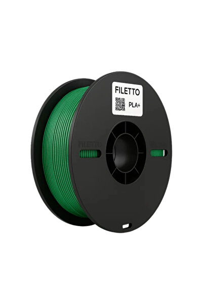 FİLETTO PLA+ Yeşil 3D Filament 1.75mm 1KG