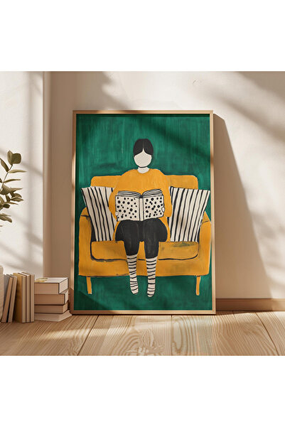 Tuba Decor Tablo dintr-o singură bucată cu rame din lemn pentru sufragerie, s...