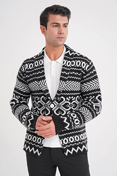 Efor TRİKO CEKET 03 Comfort SİYAH