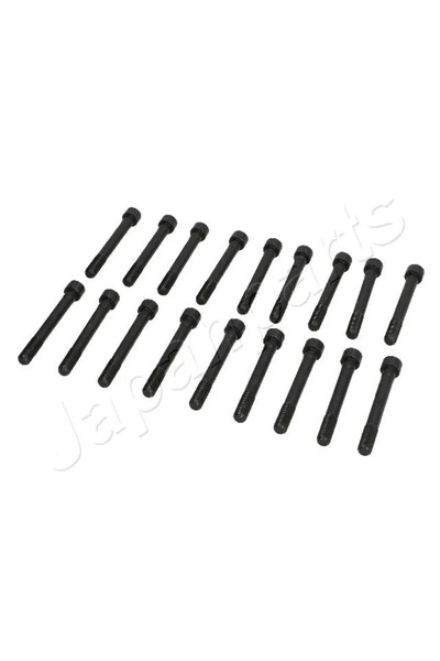 Japanparts Cylinder head bolt set MITSUBISHI L 300 / DELICA II bus (L03_P/G L0_2P) 1983-1986