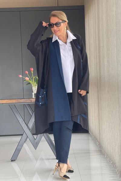 MİSLİNA BUTİK Jean Detay Tasarım Ceket