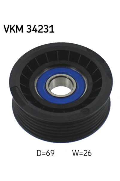 SKF Rola Ghidare/Conducere Curea Transmisie Ford C-Max/Fiesta 6/Focus 2 Merce...