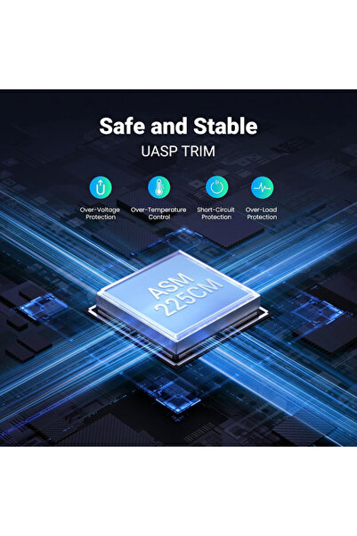 Ugreen Carcasă rack HDD/SDD + cablu Micro-USB Ugreen, 6 Gbps, negru, 30848