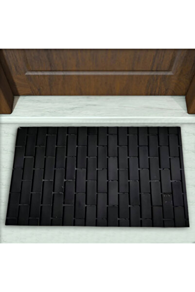 Colorix Carpet Taş Desenli Dekoratif Kapı Önü Paspası No: 1974