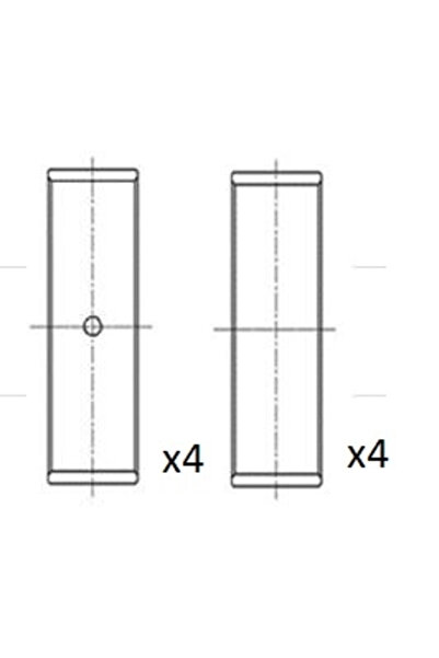 FAI AUTOPARTS Cuzineti Biela Alfa Romeo Mito Chevrolet Aveo
