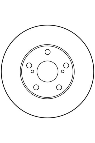 TRW Disc Frana Holden Apollo Lexus Es