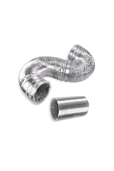 Diwan Kitchen Exhaust Fan Duct Extension Pipe Telescopic Flexible 7 Meter By 6 inch's