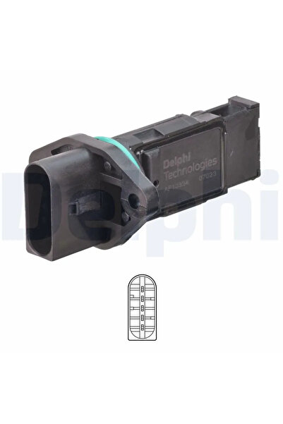 DELPHİ Air Flow Sensor Audi A3 Seat Alhambra/Leon/Toledo 2