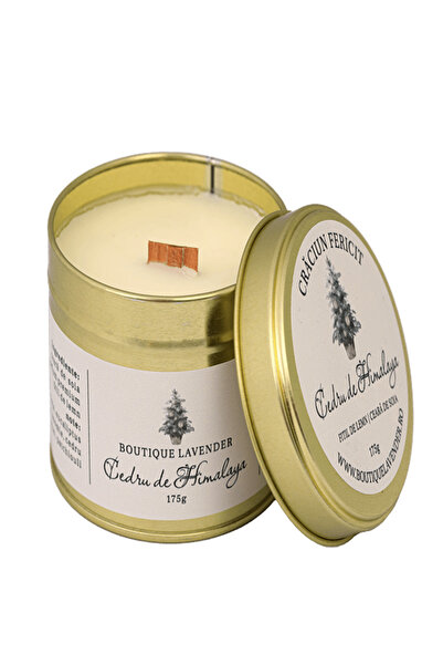Boutique Lavender Lumânare parfumată de Crăciun 175g Cedru de Himalaya și Ias...