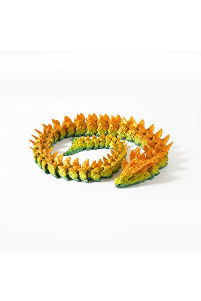 Gizodel Flexi Ejderha Oyuncak – Esnek 3D Baskı Dragon Figür | Masaüstü Dekor ...