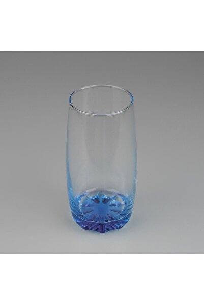 SHOPIENS Glass Tumblers Set, Tall Model, 369 ml, Multicolor, 3 pcs