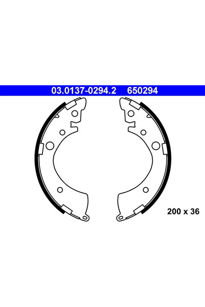 Ate Set Saboti Frana Honda Accord 3/Capa/Civic 5 Cupe