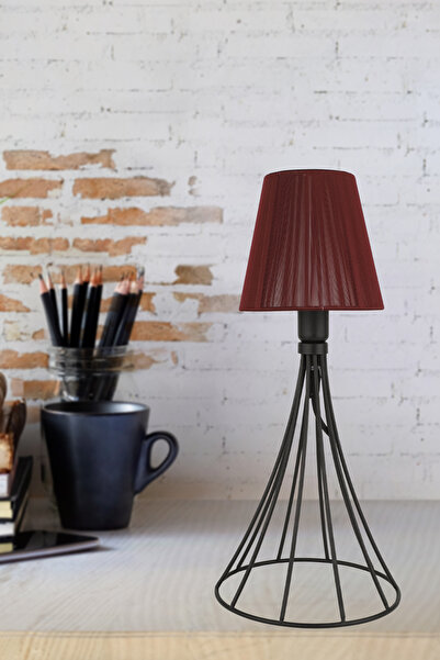 Begüsa Elina Masa Lambası Siyah No:02