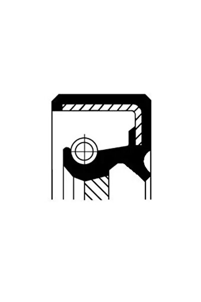 CORTECO Simering Arbore Cotit Partea Fata Honda Accord 4/Accord 5/Accord 6