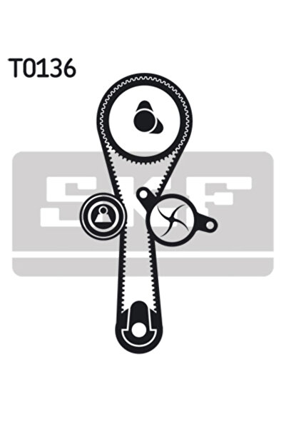 SKF Set Pompa Apa + Curea Dintata Nissan Kubistar Caroserie Renault Clio 1/Cl...